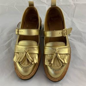 Dr. Martens gold mary jane